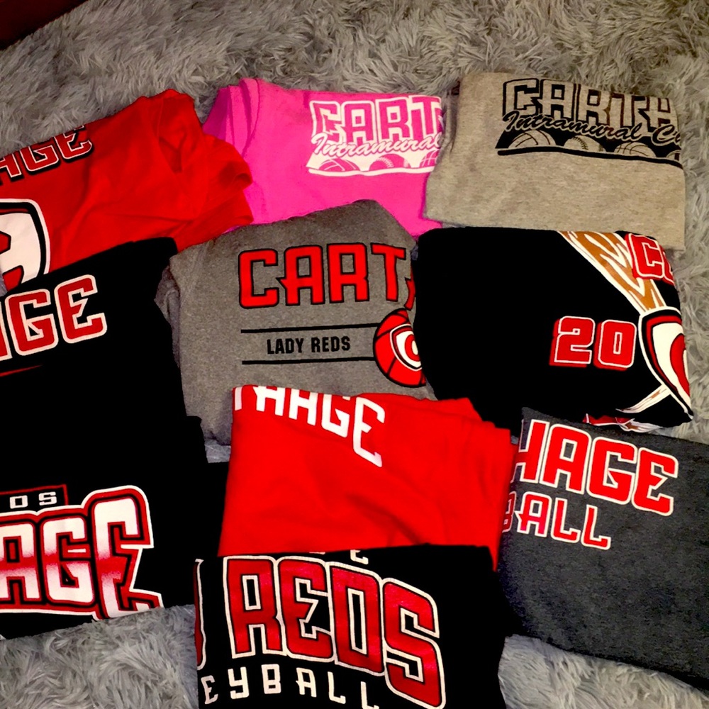 huge bundle of tshirts and long sleeves ❤️